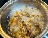 🦐エビ殻出汁で🦐エビマヨ袋麺焼きそば作り方2写真