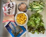 我が家のサラダうどん作り方3写真