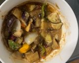 根菜茄子コク旨ウスター梅味温野菜サラダ作り方19写真