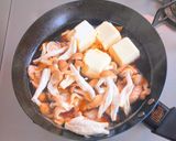 白菜入り肉豆富作り方4写真