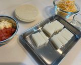 餃子の皮で明太もちチーズ焼き作り方1写真
