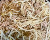 もやしと豚ひき肉のとろみあんかけ作り方4写真