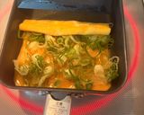 コロコロ角チーズとネギの卵焼き（お弁当）作り方5写真