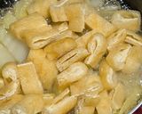 白菜と油揚げの煮物(大根おろし入り)作り方2写真