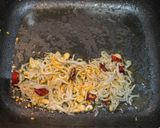 【ワンパン】しらすキャベツペペロンチーノ作り方5写真