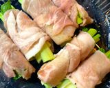 ポン酢でさっぱり！小松菜の豚肉巻き作り方2写真