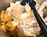 今が旬！圧力鍋でタケノコと手羽先の煮物作り方4写真