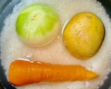 米と酒の蒸気で蒸す極上丸ごとカレー専用飯作り方3写真