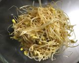 かつお削り節を足す★きゅうり豆もやし竹輪の酢の物作り方2写真