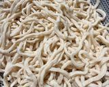 巡りを整える豆腐干と水菜の和え物作り方1写真