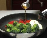 鶏ムネ肉とブロッコリーのXmasエチュベ作り方12写真