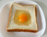 ピザ風🍕目玉焼きのせトースト🍳🍞⭐️作り方2写真