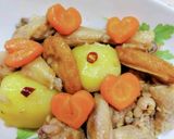 うちの味☆スタミナ確保♪鶏の甘辛中華風煮作り方38写真