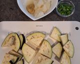 さっぱりおろしと茄子の豆腐干☆ごまポン味作り方2写真