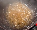 干ししいたけとツナのパスタ作り方2写真