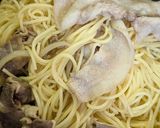 簡単★豚肉と牛肉のガラムマサラパスタ作り方4写真