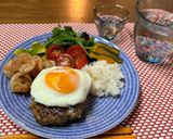 四毒抜き デミグラ風米粉のハンバーグ作り方14写真
