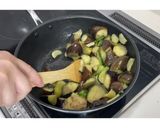 なすとズッキーニの麻婆風★動画あり★作り方11写真