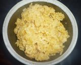 カレーピラフ風豚コマ・鶏団子簡単作り方3写真