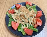 えびとレタスのマヨ味噌サラダ作り方7写真