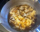 梅入りかきたま椎茸温そうめん作り方3写真