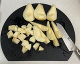 ルレクチェのコンフィチュール作り方1写真
