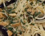 茄子とパスタのペペロンチーノ♪作り方3写真