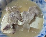 簡単★豚肉と豆腐のお味噌󠄀汁作り方4写真
