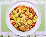 子供喜ぶ簡単夕飯！なす夏野菜のピザ作り方9写真