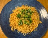 香ばし海老オイルとすだちのあえ麺作り方5写真