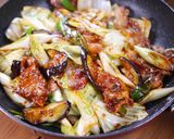 秋なすの濃厚とろとろ回鍋肉定食😋作り方5写真
