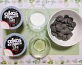 高たんぱく低カロ!オイコス生チョコムース作り方1写真