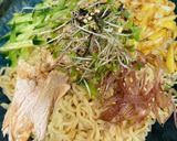 茗荷でちょい和風な冷やしラーメン作り方4写真
