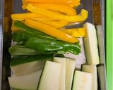 【簡単】夏野菜の揚げびたし作り方1写真