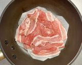 薄切り豚ロース肉と大根の重ね蒸し作り方2写真