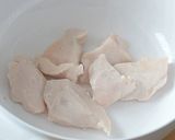 レンジで ! なすと鶏むね肉の香味だれ♪作り方3写真