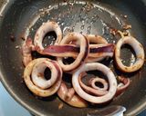 お酒がすすむ！いかのガリバタじょうゆ炒め作り方5写真