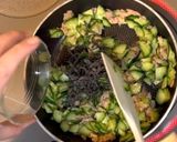 きゅうりとツナの塩昆布おにぎり作り方5写真