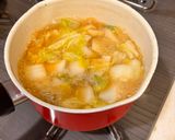 白菜と肉団子のオイスター煮☆今日の夕飯作り方9写真