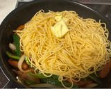 とろ〜りチーズの焼きナポリタン作り方5写真