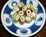 簡単☆明太ちくわきゅうり作り方1写真