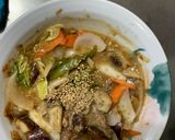 中華風梅ウスター金平味回鍋肉青椒肉絲風作り方17写真