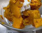 美味しいカボチャと水切りヨーグルトのチーズケーキ作り方5写真