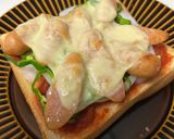 厚切りパンでピザトースト作り方3写真