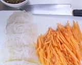 食材2つ◎にんじんと白滝の中華風ごま炒め作り方2写真