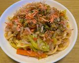 焼きうどん(お好み焼きソース味)作り方6写真