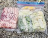 【山ご飯】肉野菜炒め作り方4写真