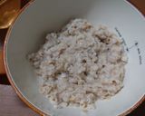 オートミールTKG粥(朝食や軽食に)作り方1写真