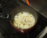 じゃがいもとたまねぎのお味噌汁。作り方2写真