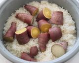 かたくなりにくい★美味★母の『いもぼた』作り方1写真